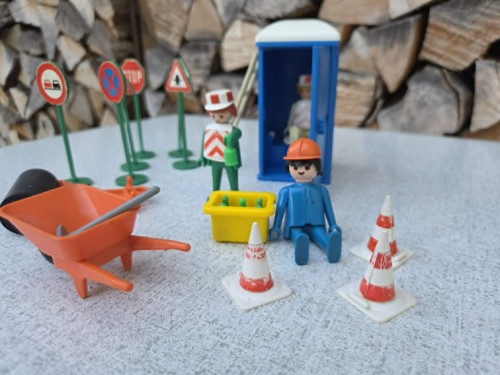 Playmobil bau baustelle mit - bau, 3