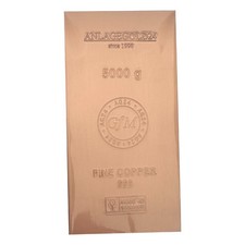 Kupferbarren 5 kg Anlagegold24 geprägt