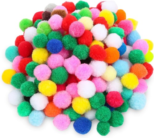 500pcs pompons bunt 20mm mini - 500pcs,