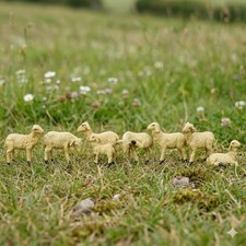 Krippenfiguren Schafherde