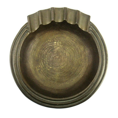 Art deco bronze aschenbecher - art,