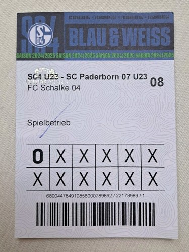 Sammler used ticket west - ticket, rl