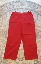 Hose "Blue Fields" Gr.42 Viskose Elasthan rot