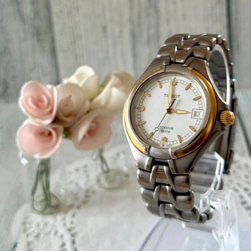 Rare tissot watch round - watch,