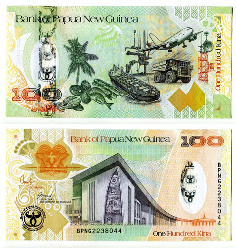 100 kina papua neu guinea - neu,