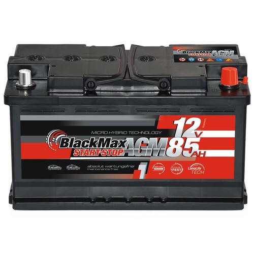 Blackmax agm autobatterie - agm,