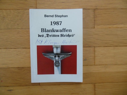 Blankwaffen des dritten - des,