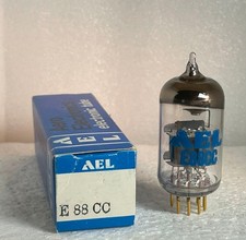 1  ungebrauchte    Röhre AEL  Aero Electronics  ECC88 E88CC 6922  volle Emission