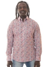 Relco Herren Paisley Langarm
