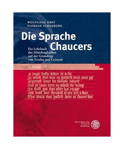 Die sprache chaucers ein - sprache, chaucers:
