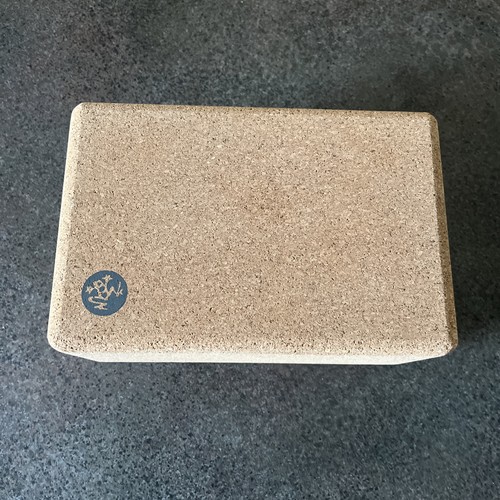 Manduka cork yoga block - manduka,