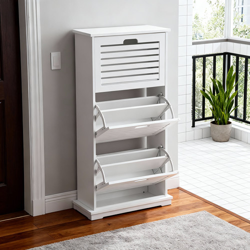 Schuhschrank mit klappen - schuhschrank,