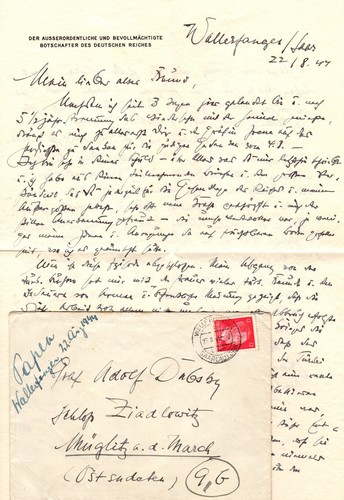 Original brief autograph franz - original,