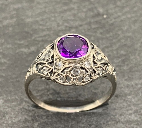 Ring amethyst topas 925er - ring,