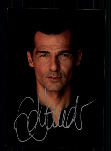 Erol sander autogrammkarte - sander,