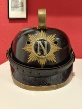 historischer Feuerwehrhelm