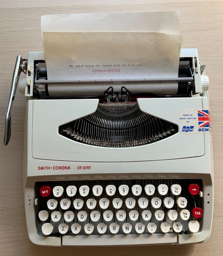 Smith corona luxe - de, tragbare