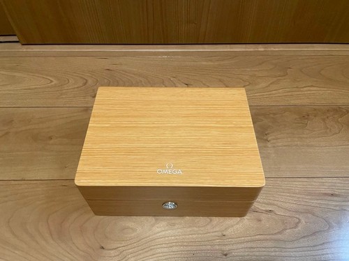 Omega holz uhrenbox gehäuse - holz,