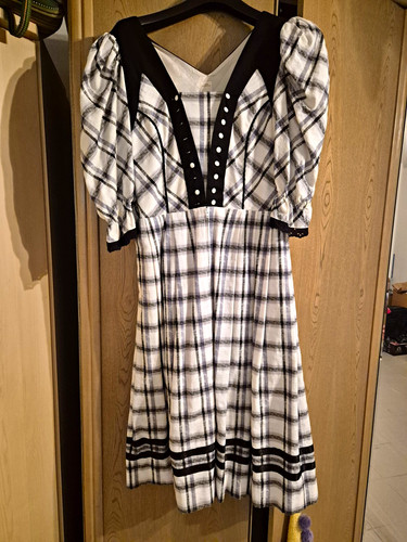 Damen dirndl weiß schwarz - damen,