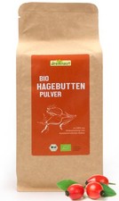 Bio-Hagebuttenpulver aus