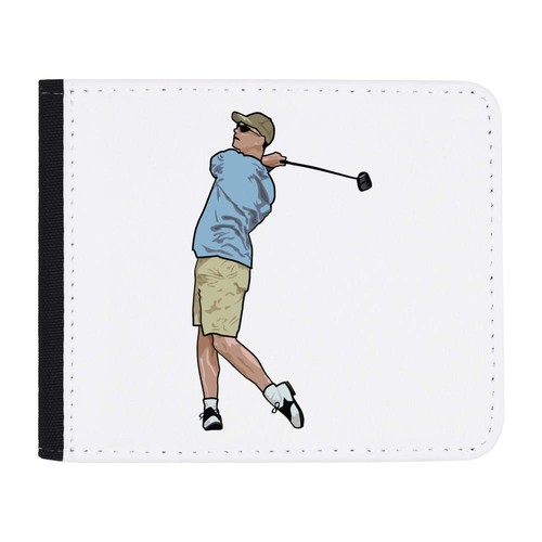 Geldbörse golf player - geldbörse, "golf
