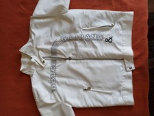 Dolce & Gabbana-Jacken, weiß mit großen Logos, bd. Gr.M, eine original verpackt