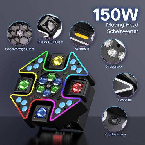 150w led arm moving - led,