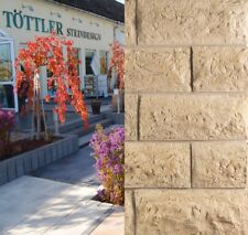 Mustersteine zu Verblender, Steinriemchen, Steinoptik, Bossenstein Mont Blanc