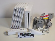 Wii Konsole weiß GameCube fähig komplett mit Spielepaket | Nintendo