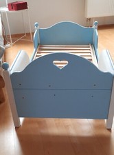 Kinderbett hellblau
