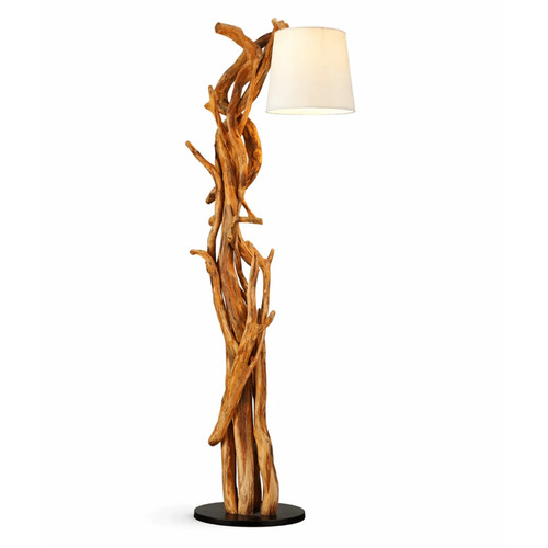 Wurzel holz lampe morgan inkl - holz,