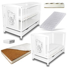 Babybett gitterbett 2in1 - gitterbett,