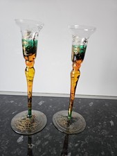 Set mit 2 Kerzenständer -