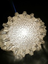 70er Lampe Deckenlampe chrom