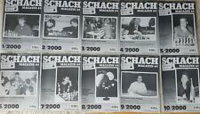 Schach Magazin 64 Jahrgang 2000 10 Hefte Konvult  für Sammler !