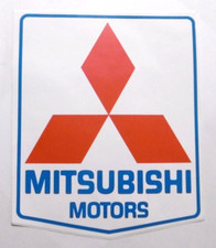 Werbe-Aufkleber Mitsubishi