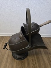 Antiker Kohleeimer Kupfer mit
