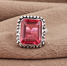 Rosa Turmalin Edelstein 925