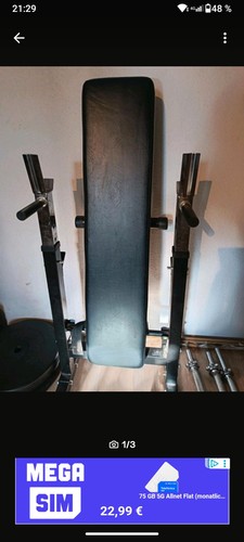 Komplettes hantel set - komplettes,