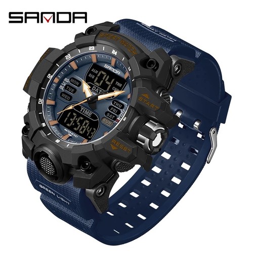 Sanda luxus herren sportuhr - herren,