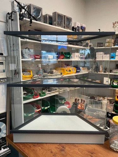 Glas vitrine - glas,