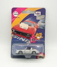 Siku 1010 ,Porsche 911 (Targa), Lenkrad weiß Neu in OVP Siku Super 1000er Serie