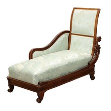Antikes Chaise Longue aus