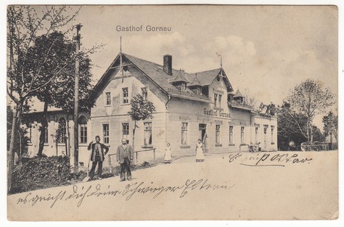 Gasthof gornau 1915 - ak,