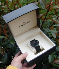 JUNGHANS MEGA SOLAR CERAMIC HERREN ARMBANDUHR  MIT BOX & PAPIERE KOMPL. REVISION