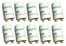 PHILIPS S10 Starter Leuchtstoffröhre 4-65 W Leuchtstofflampe Neonröhre Zünder