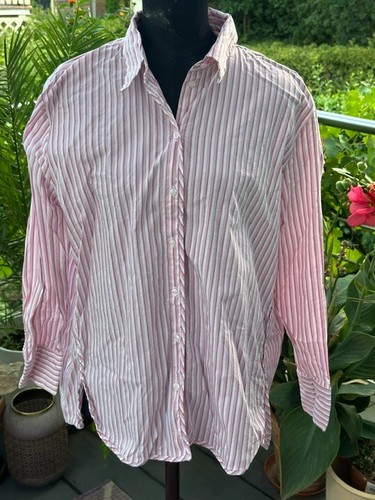 Rosa lila gestreifte bluse - rosa/lila-gestreifte,