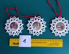 Hutschenreuther Schmuckstern Porzellan Winter/Weihnachtsmotive keine OVP