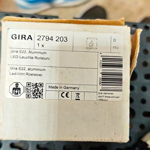 Gira e22 aluminium led - e22,