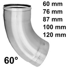 Zink Fallrohrbogen 60°
